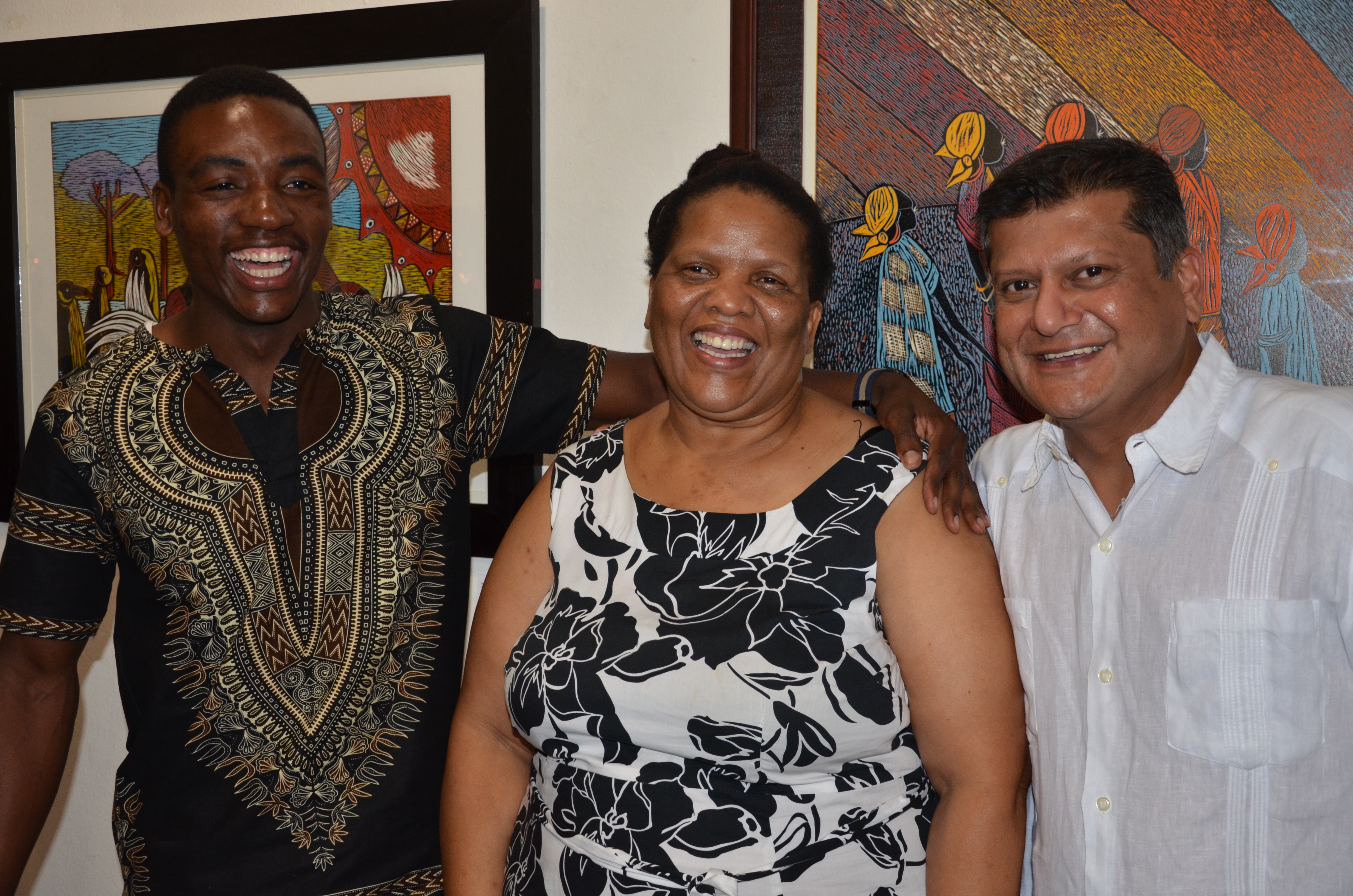 Isaac Sithole Exhibition Opening